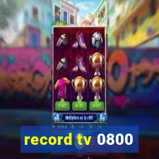 record tv 0800